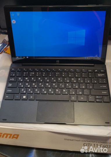 Планшет Digma citi 11 C403T со съемной клавиатурой