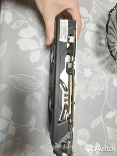 Видеокарта rx580 4 Gb