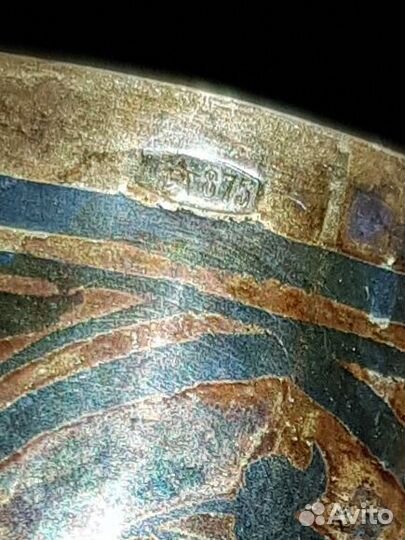 Набор рюмок серебро 875 проба