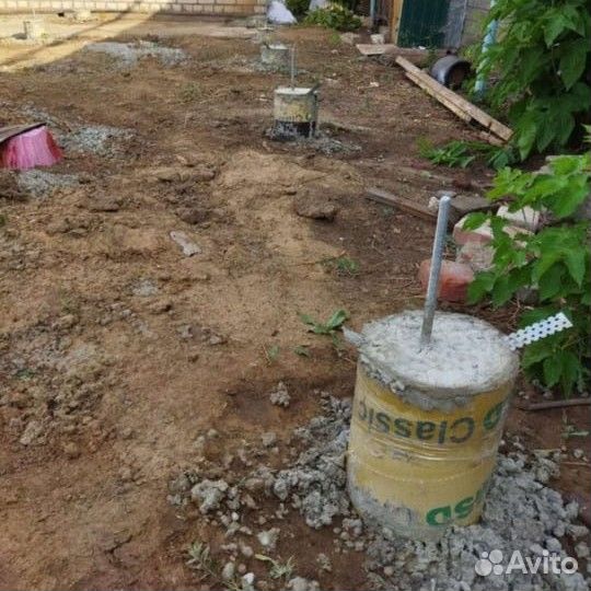 Втулки картонные для фундамента. Челябинск