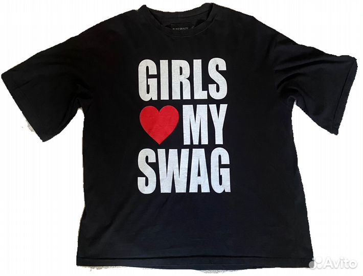Футболка Girls love my swag Оригинал Pure Guilty