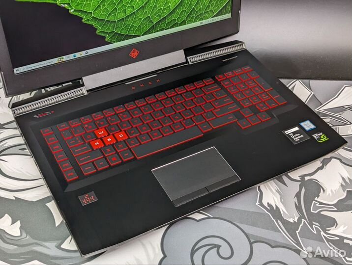 HP Omen 17 IPS i7-7700HQ 8GB GTX1070 512GB