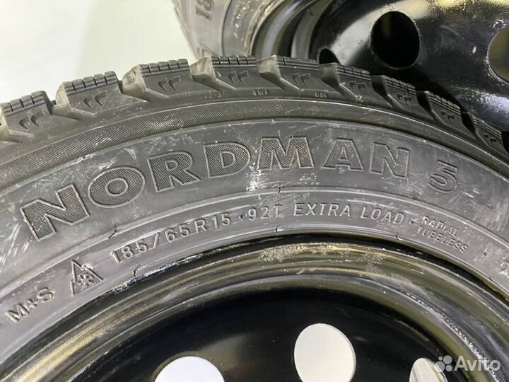 R15 Nokian Tyres Nordman 5 185/65, PCD 4x100 DIA 54.1