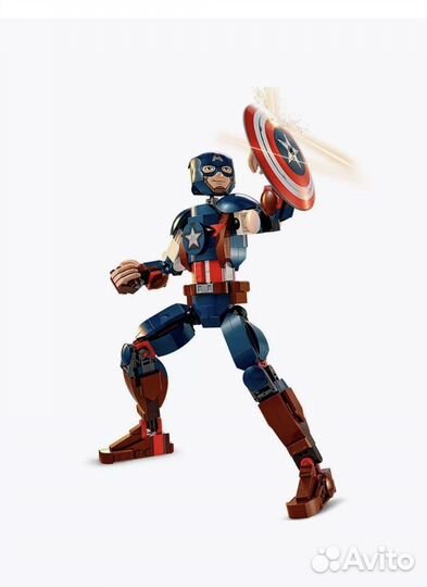 Конструктор Сборная фигурка Капитана Америки