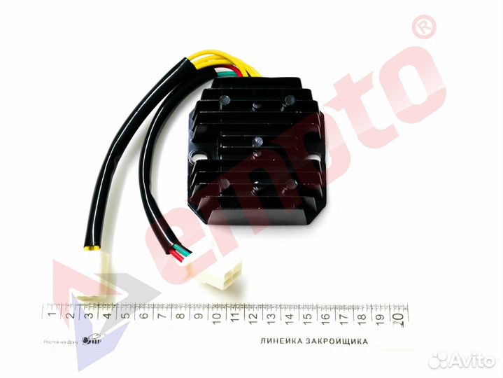 Реле регулятор напряжения (реле зарядки) 4T 125-15