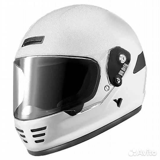 BY city Rider full face helmet Белый