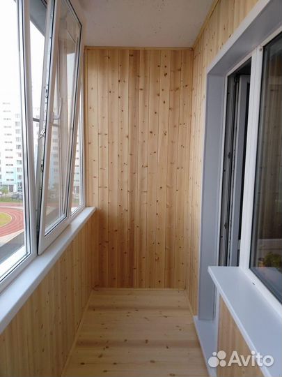 Обшивка балконов и лоджий