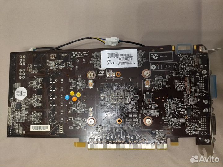 Видеокарта MSI GeForce GTX 460 Hawk