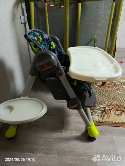 Стульчик для кормления chicco polly