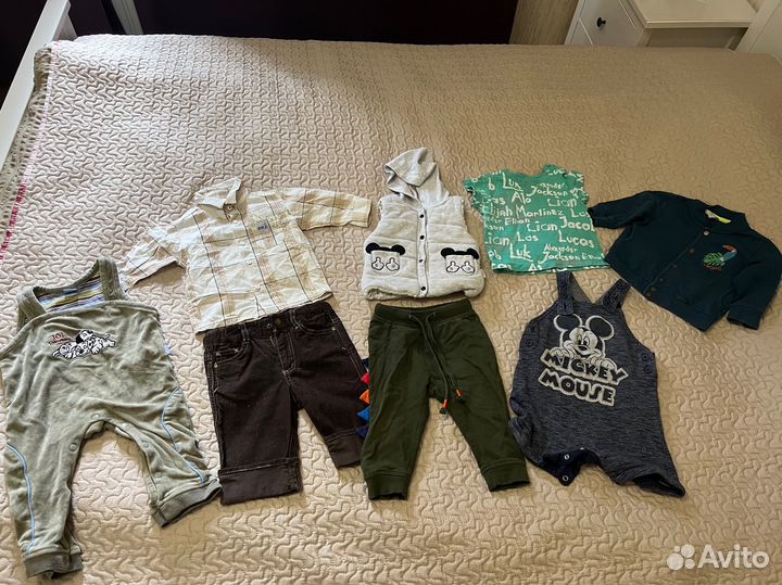 Детские вещи на выход пакетом до года
