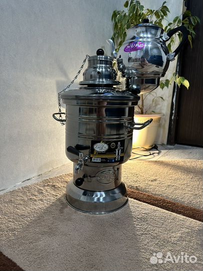 Самовар турецкий на дровах