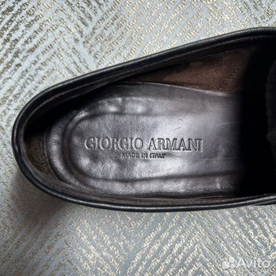 Лоферы Giorgio Armani