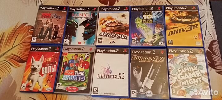 PS2 Sony лицензия