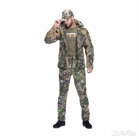 60994Костюм Chameleon Pro -5 softShell, Forest Gre