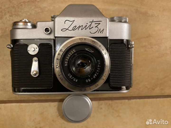 Плёночный фотоаппарат Зенит 3М 1963