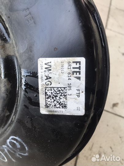 Вакуумный усилитель vw polo 5 rapid гтц