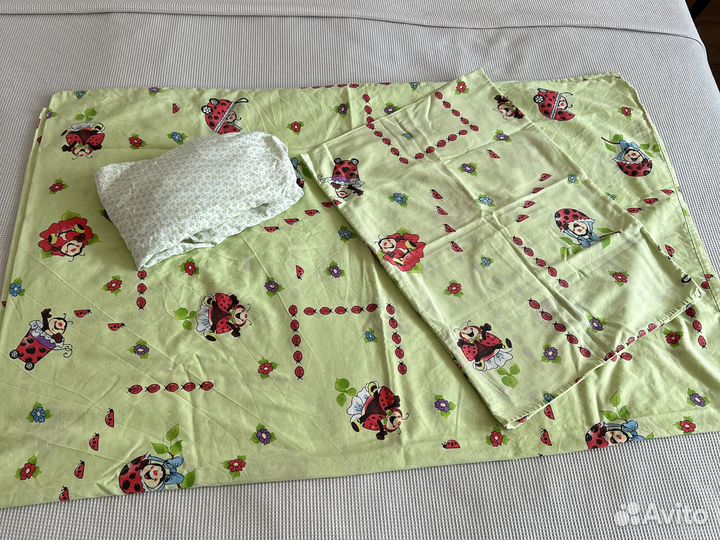 Постельное белье детское в кроватку 3 предмета