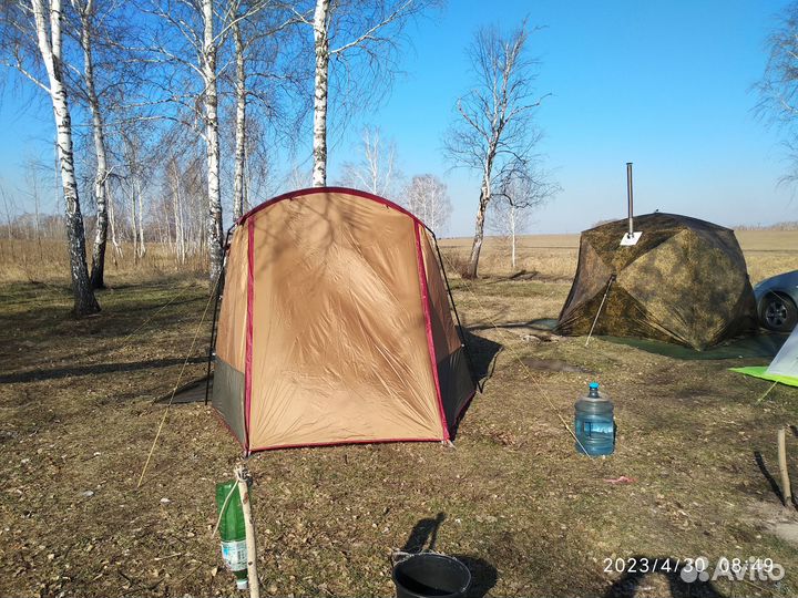 Зимняя палатка cube 4