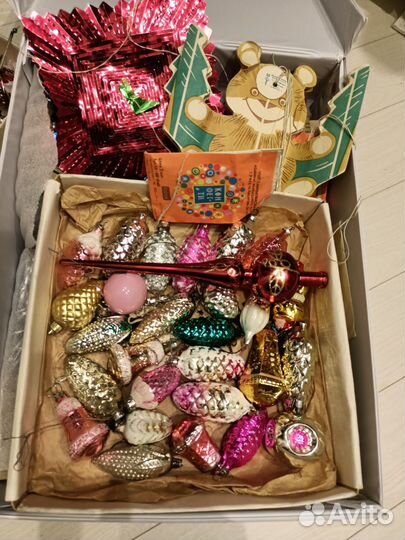 Елочные игрушки СССР