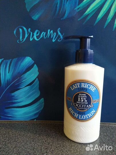 L'occitane молочко для тела