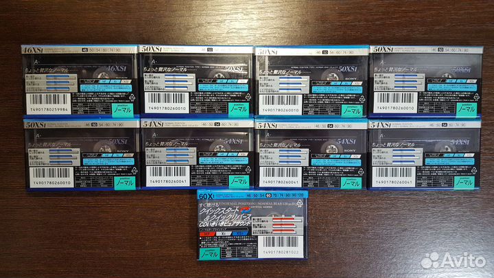 Аудиокассеты sony XS I 46-54