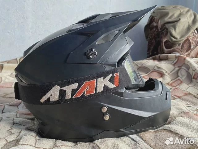Кроссовый шлем ataki