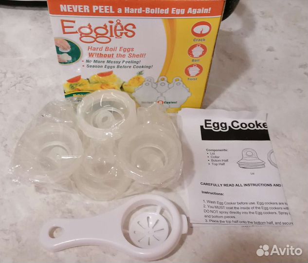 Формы для варки яиц без скорлупы