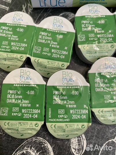 Контактные линзы (6.00)