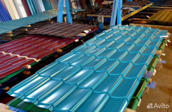 Металлочерепица. Фальцевая кровля