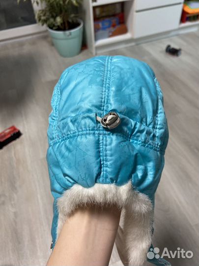 Шапка ушанка детская 56р