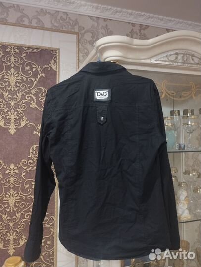 Винтажная рубашка dolce&gabbana
