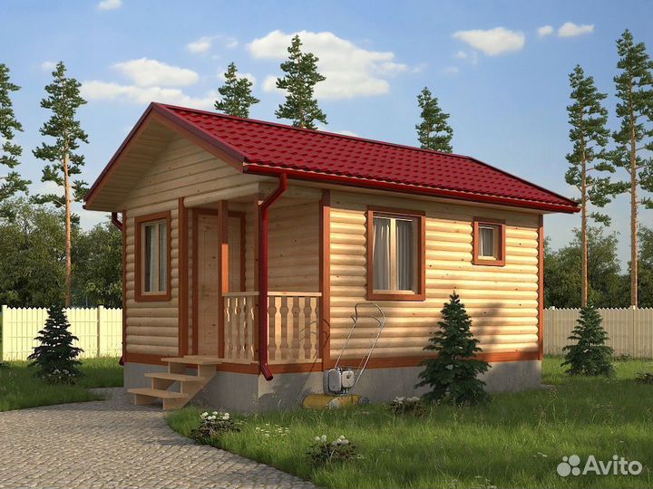 Наволоки. Строим большие-маленькие мобильные бани