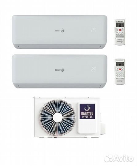 Полупромышленные сплит-системы