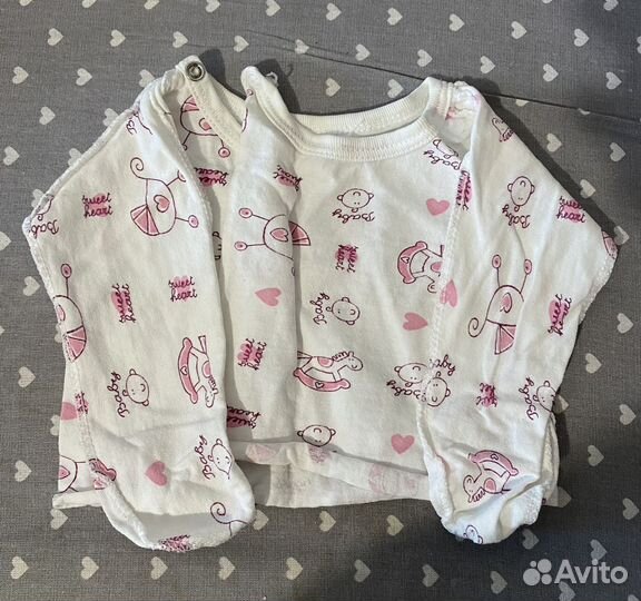 Вещи пакетом на девочку 56-68