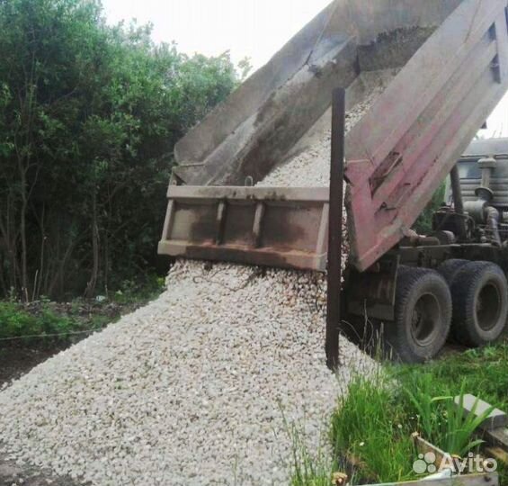 Щебень известняковый