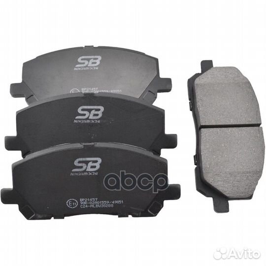 Колодки тормозные lexus RX300 00-01 передние BP