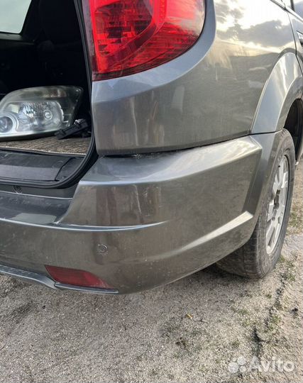 Бампер задний great wall hover h2