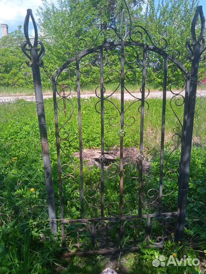 Ворота кованые