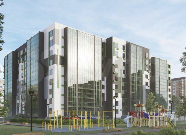 2-к. квартира, 64 м², 1/9 эт.