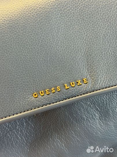 Сумка guess luxe новая оригинал натуральная кожа