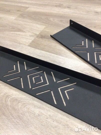 Подвесные полки металлические