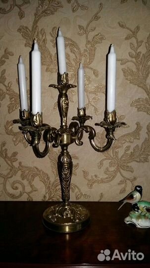 Канделябр бронза