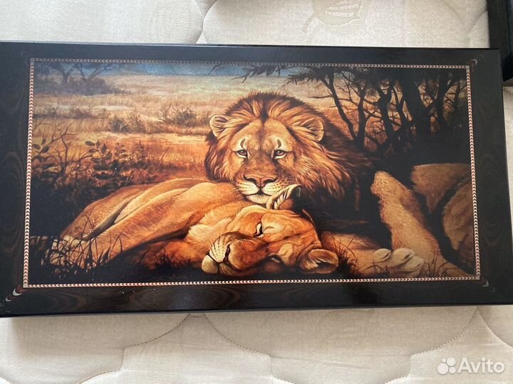 Нарды деревянные большие 60/60