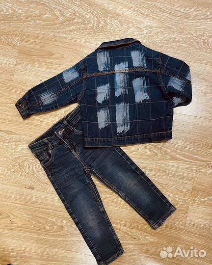 Детская джинсовая куртка