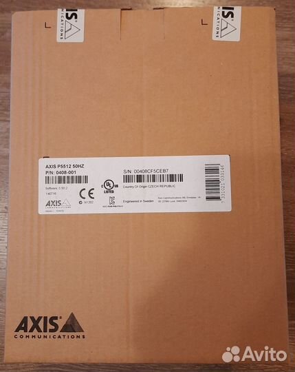 Axis P5512 50HZ PTZ ip камера (0408-001)