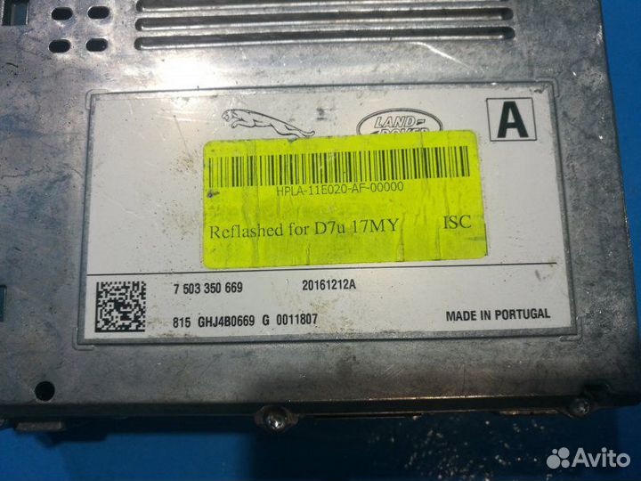 Блок радио Land Rover Range Rover L405 30ddtx 2017