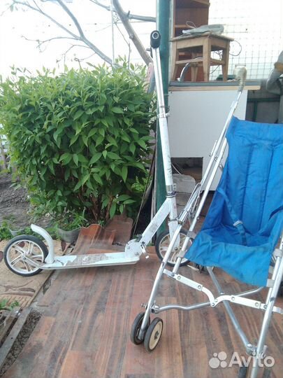 Продаётся самокат и детская коляска