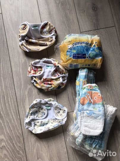 Трусики памперсы для плавания
