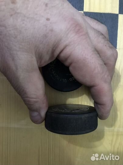 Хоккейные шайбы СССР 1988-1989 год детские