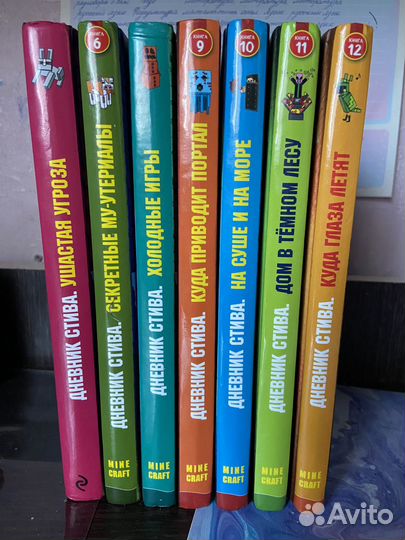Minecraft книги